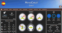 Desktop Screenshot of meteocarlet.com